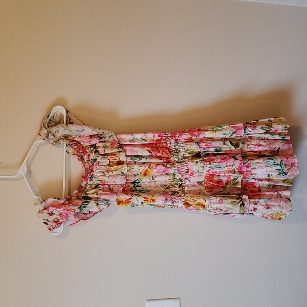 Lavender Brown mini dress
